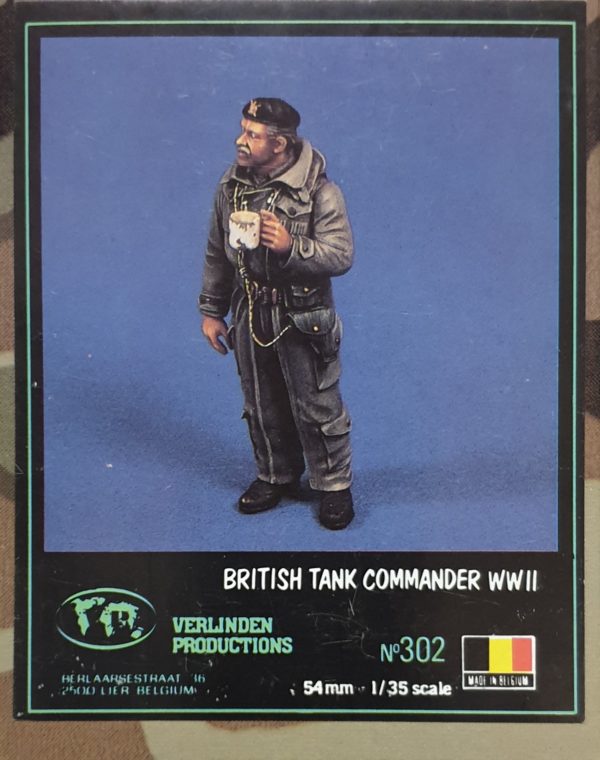 Verlinden 302 British Tank Commander WWII 1/35
