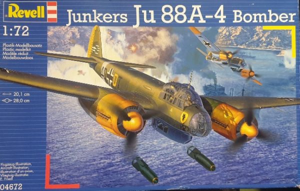 Revell 04672 Junkers Ju 88 A-4 Bomber 1/72