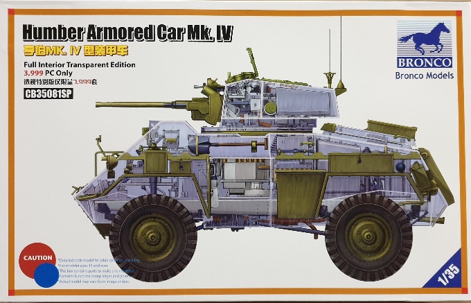 Bronco CB-35081SP Humber Armored Car Mk. IV 1/35