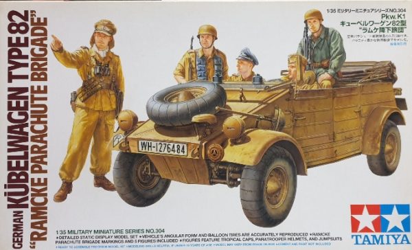 Tamiya 35304 German Kübelwagen Type 82 "Ramcke Parachute Brigade" 1/35