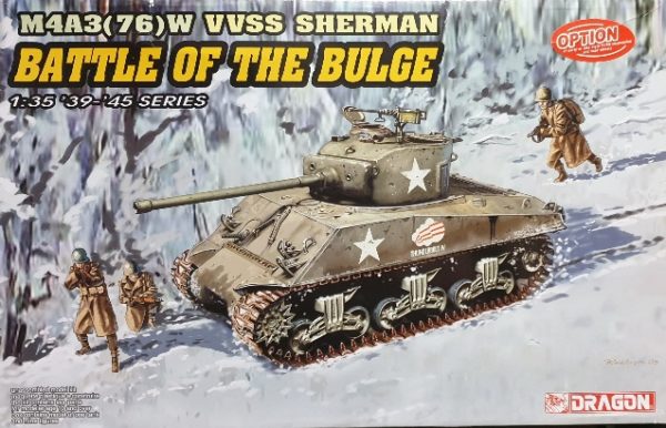 Dragon 6255 M4A3 (76)W VVSS Sherman "Battle of the Bulge" 1/35