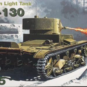 5 Tom 12 OT-130 Russian Light Tank 1/35
