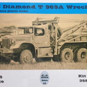Mirror Models no. 35801 US Diamond T 969A Wrecker 1/35