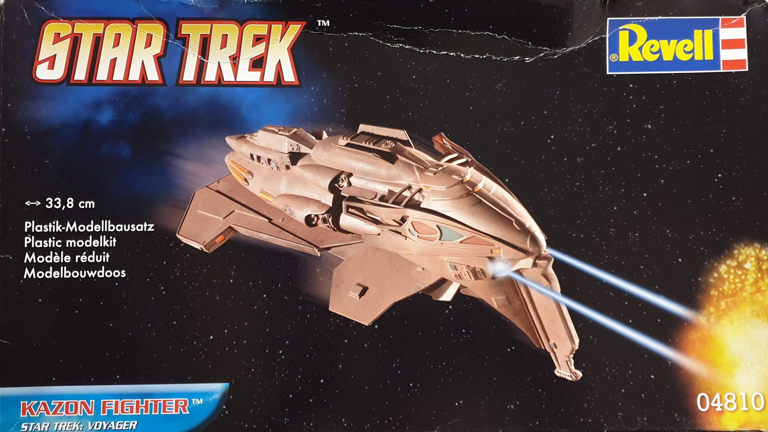 Revell - 4810 - Maquette Classique à Peindre et à Coller - Kazon Fighter -  Star Trek : : Jeux et Jouets