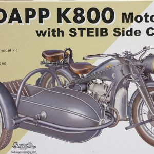 Vulcan 56007 Zündapp K800 Motorcycle with Steib Side Car Nr 28 1/35