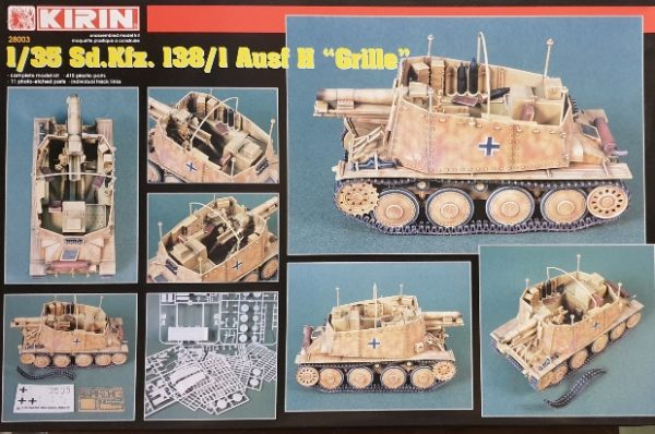 Kirin 28003 Sd.Kfz. 138/1 Ausf. H "Grille" 1/35