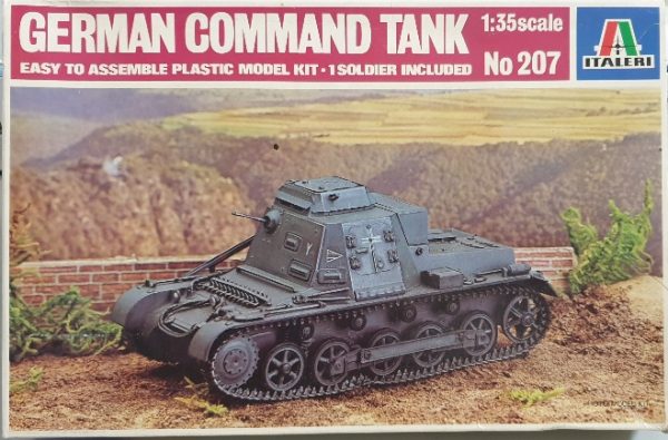 Italeri 207 German Command Tank 1/35