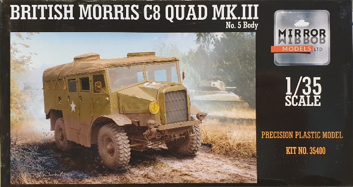 Mirror Models 35400 British Morris C8 Quad MK.III No. 5 Body 1/35