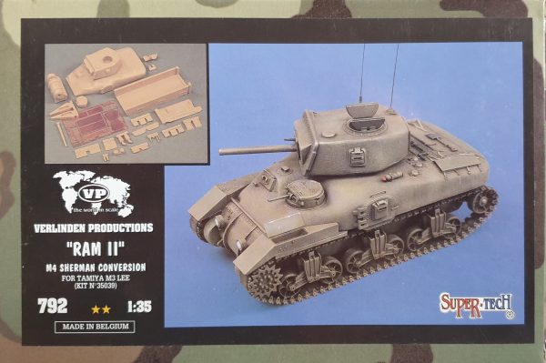 Verlinden Productions 792 "RAM II" M4 Sherman Conversion 1/35