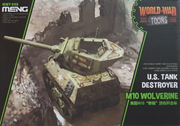 Meng WWT-020 U.S. Tank Destroyer M10 Wolverine World-War Toons