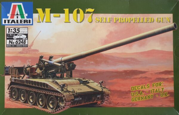 Italeri 6248 M-107 Self Propelled Gun 1/35