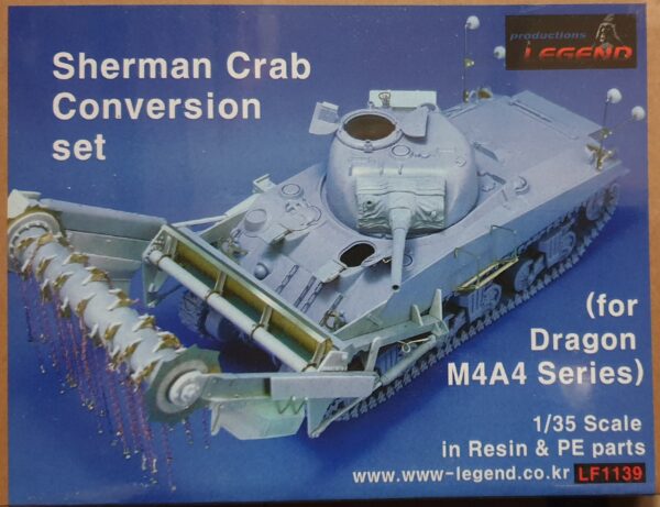 01 Legend Productions LF1139 Sherman Crab Conversion Set (for Dragon M4A4) 1/35