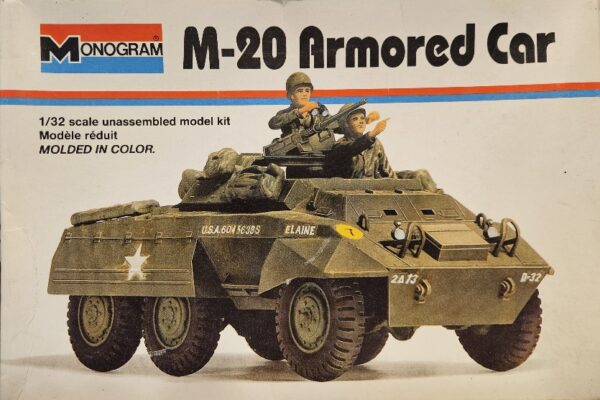 Monogram 4101 M-20 Armored Car 1/32