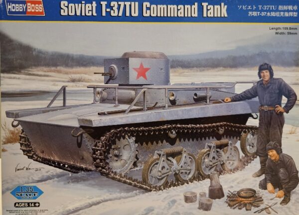 Hobby Boss 83820 Soviet T-37TU Command Tank 1/35