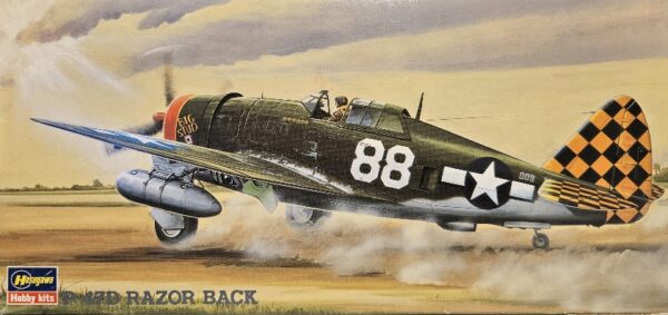 Hasegawa 02507 P-47D Razor Back 1/72