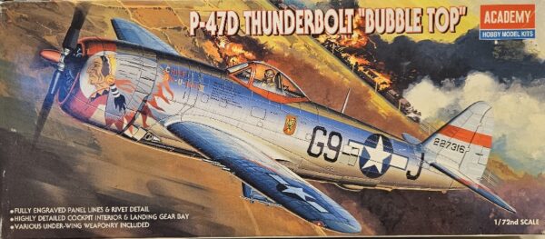 Academy 2174 P-47D Thunderbolt "Bubble Top" 1/72