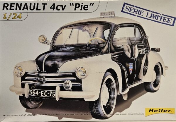 Heller 80764 Renault 4CV PIE 1/24