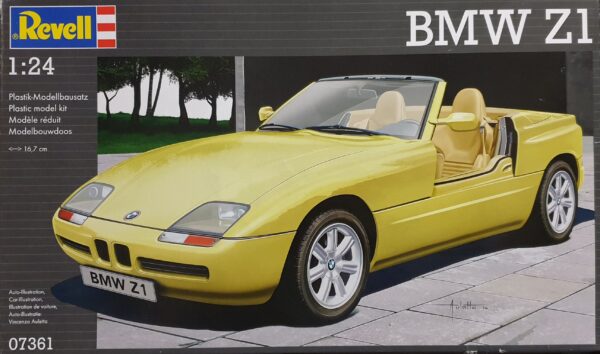 2 Revell 07361 BMW Z1 1/24