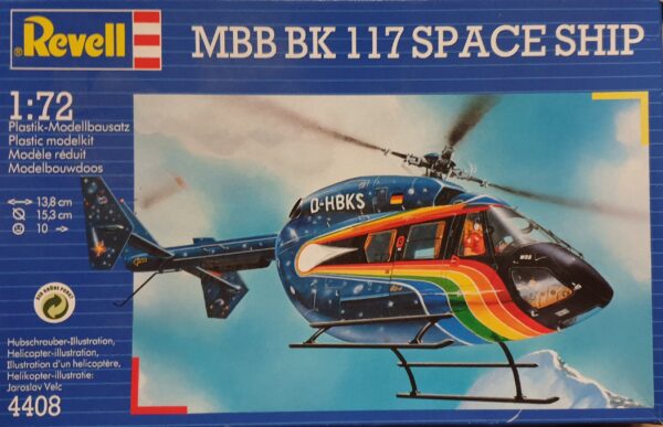 Revell 4408 MBB BK 117 Space Ship 1/72