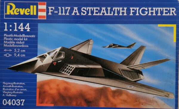 Revell 04037 F-117 A Stealth Fighter 1/144