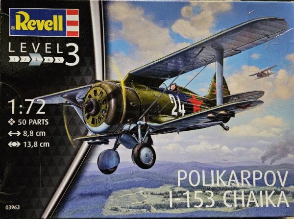 Revell 03963 Polikarpov I-153 Chaika 1/72