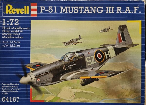 Revell 04167 P-51 Mustang III R.A.F. 1/72