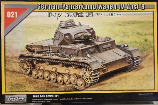 Tristar 35021 German PanzerKampfwagen IV Ausf.B 1/35