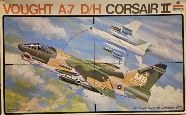 Esci 4009 Vought A-7 D/H Corsair II 1/48