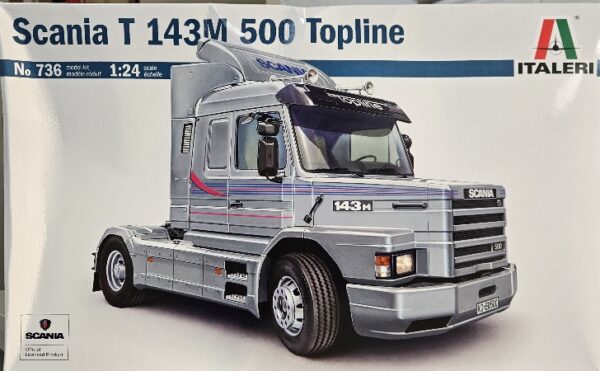 2 Italeri 736 Scania T143M 500 Topline 1/24