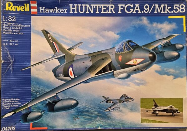 Revell 04703 Hawker Hunter FGA.9 / Mk.58 1/32