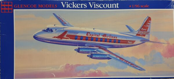 4 Glencoe Models 05501 Vickers Viscount 1/96