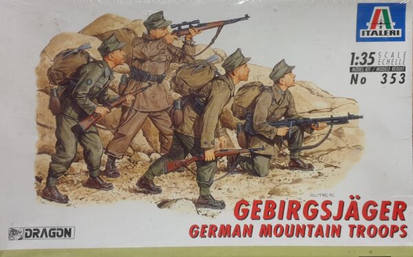 Dragon / Italeri 353 Gebirgsjäger German Mountain Troops 1/35