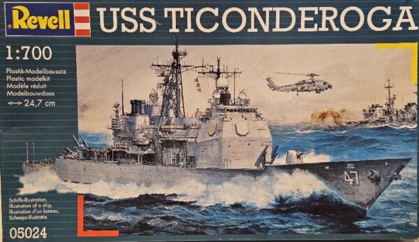 Revell 05024 USS Ticonderoga 1/700