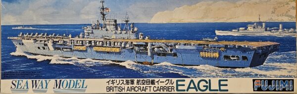 Fujimi 44124 British Aircraft Carrier Eagle 1/700