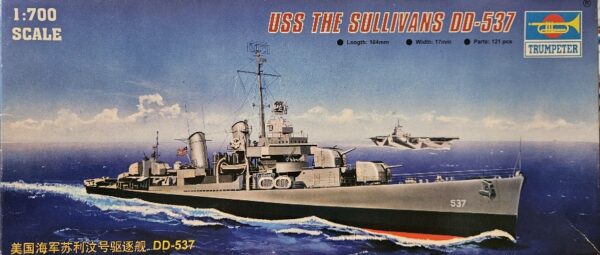 Trumpeter 05731 USS The Sullivans DD-537 1/700