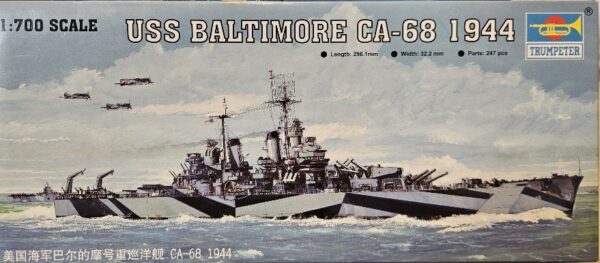 Trumpeter 05725 USS Baltimore CA-68 1944 1/700