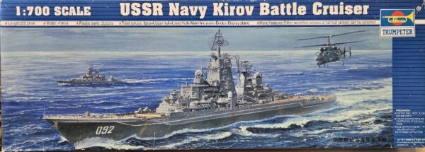 Trumpeter 05707 USSR Navy Kirov Battle Cruiser 1/700