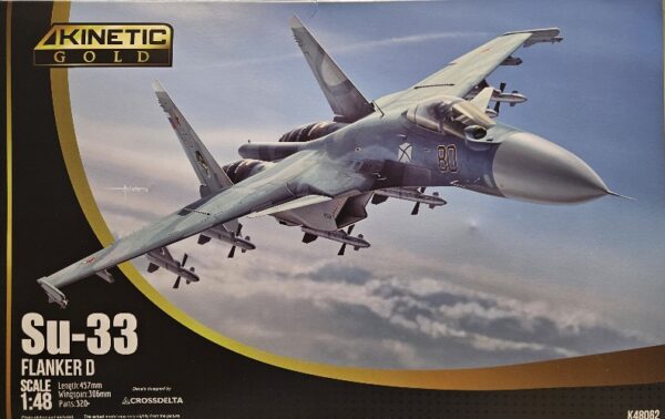 05 Kinetic K48062 Su-33 Flanker D 1/48