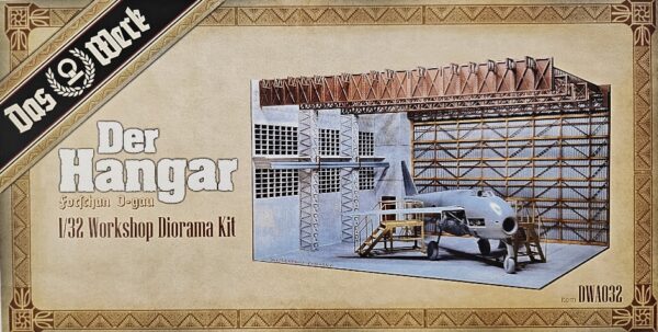 Das Werk DWA032 Der Hanger Workshop Diorama Kit 1/32 - Afbeelding 3