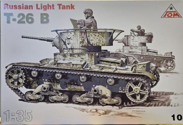 Tom kit no. 10 Russian Light Tank T-26 B 1/35
