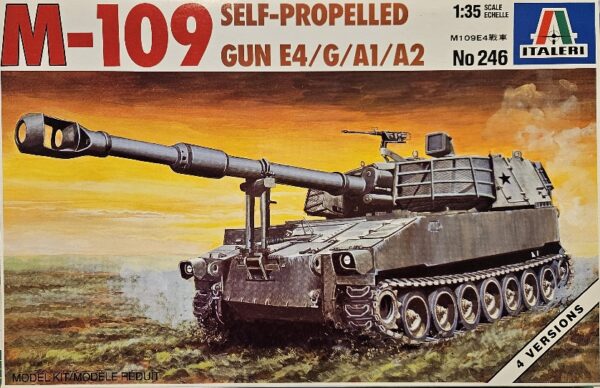 Italeri 246 M-109 E4/G/A1/A2 Self-Propelled Gun incl. NL decals 1/35