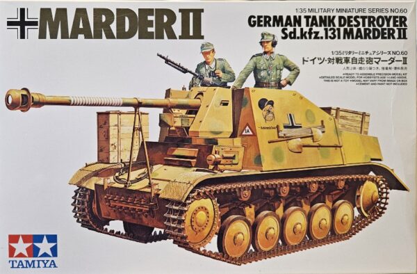 Tamiya 35060 Marder II German Tank Destroyer Sd.Kfz.131 1/35