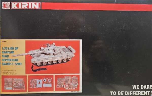 Kirin 28001 Lion of Babylon Iraqi Republican Guard T-72M1 1/35