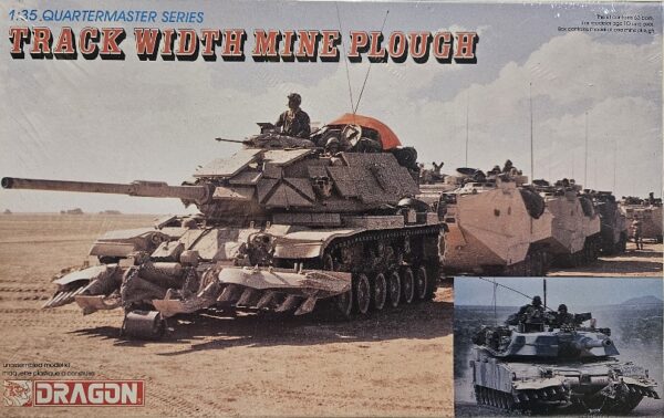 Dragon 3804 Track Width Mine Plough 1/35