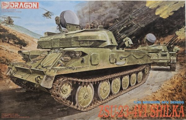 Dragon 3521 ZSU-23-4V1 Shilka 1/35