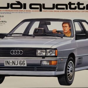 03 Tamiya 24031 Audi Quattro w/Driver Figure 1/24