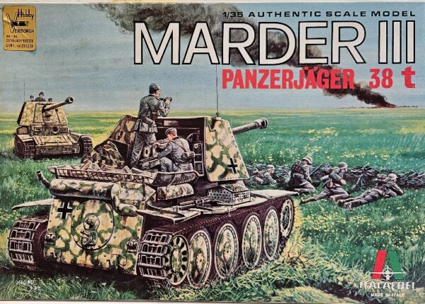 2 Italeri 210 Marder III Panzerjäger 38t 1/35