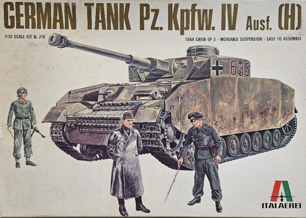 1 Italeri 218 German Tank Pz.Kpfw. IV (H) 1/35