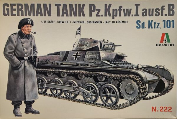 Italeri 222 German Tank Pz.Kpfw.I B 1/35