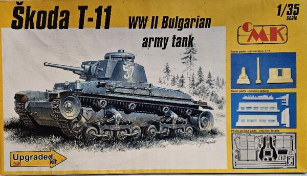 CMK  T35026 Skoda T-11 WWII Bulgarian Army Tank 1/35